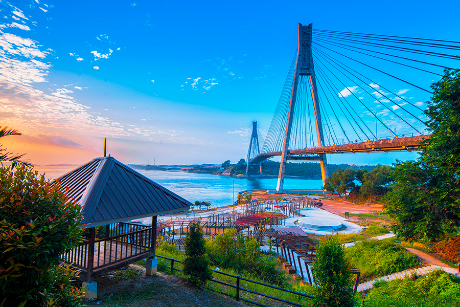 Barelang Bridge in Batam