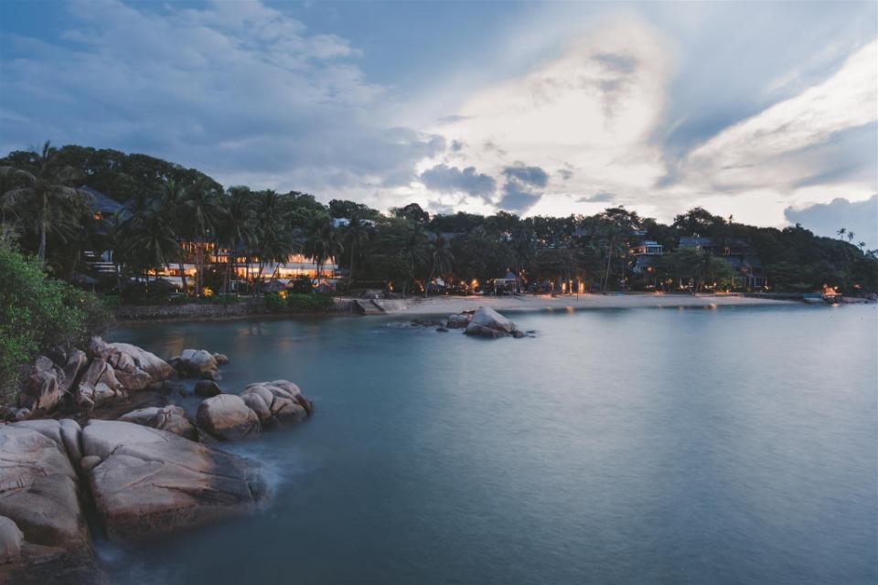 Beach and resort area in Batam